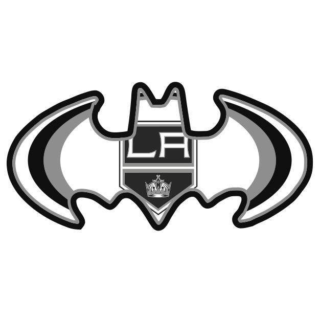 Los Angeles Kings Batman Logo iron on transfers